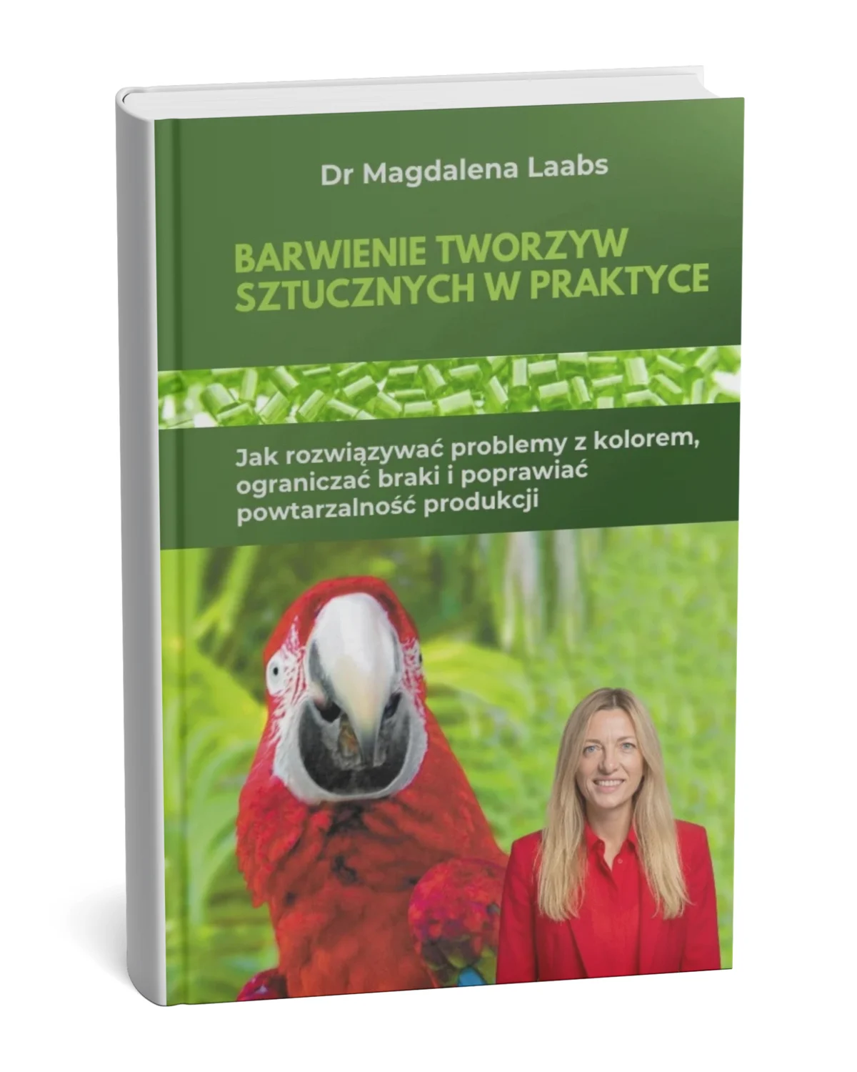 Exfolmo - Okładka książki: Barwienie tworzyw sztucznych w praktyce
